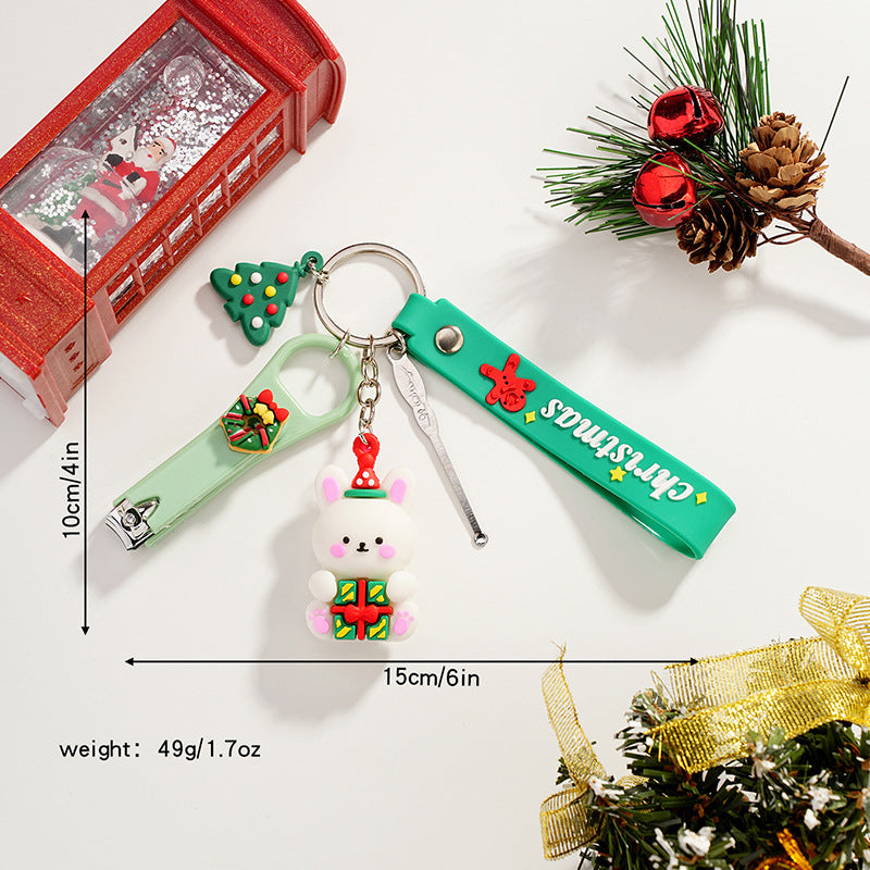 Wholesale Christmas Cartoon Keychains